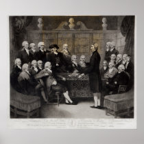 Portrait of the Medical Society Members of Poster