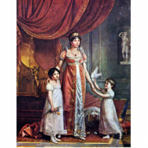 Portrait Of The Queen And Her Daughters Julia Bona Acrylic Cut Outs