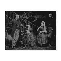 Portrait of the Rossetti Family, 1864 Post Card