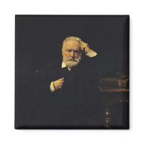 Portrait of Victor Hugo  1879 magnets