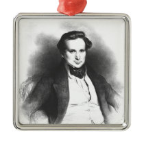 Portrait of Victor Hugo ornaments