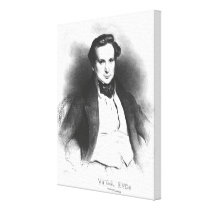 Portrait of Victor Hugo canvas prints