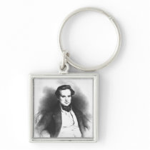 Portrait of Victor Hugo keychains