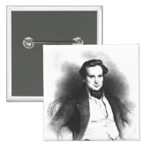 Portrait of Victor Hugo buttons