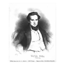 Portrait of Victor Hugo posters