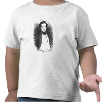 Portrait of Victor Hugo t-shirts