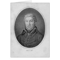 Portrait of Victor Moreau Greeting Cards