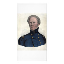 Portrait of Winfield Scott collector photo card
