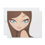 Portrait of Woman invitations