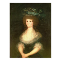 Portrait Queen Maria Luisa  wife of King postcards