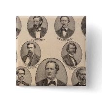 Portraits of Hon Thomas A Hendricks Buttons
