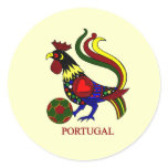 Portugal barcelos "galo" jogador de futebol sticker