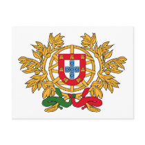 Portugal Coat of Arms Postcard