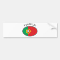 Portugal Cool Flag Design! bumper stickers