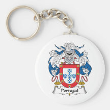 Portugal Family Crest Key Chains