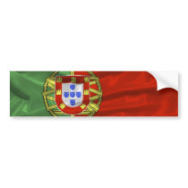 Portugal Flag Bumper Sticker