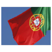 Portugal flag flyer design