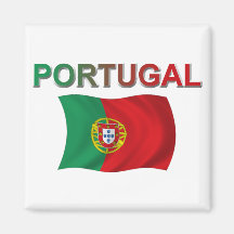 Portugal Flag Refrigerator Magnet