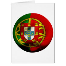 Portugal Football Greeting Card