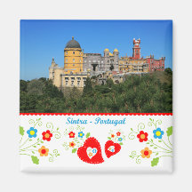 Portugal in photos - Sintra Fridge Magnet
