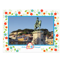 Portugal in photos - Terreiro do Paço Postcards