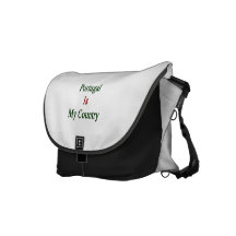 Portugal Is My Country Courier Bag