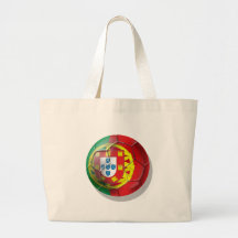 Portugal National football soccer team fans Tees Tote Bags