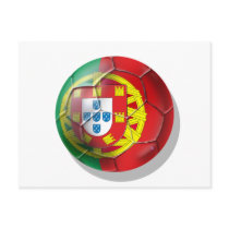 Portugal National football soccer team fans Tees Post Card