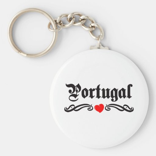 Portugal Tattoo Style Key Chain