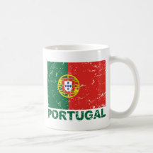 Portugal Vintage Flag Mug