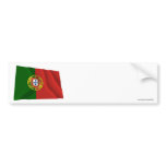 Portugal Waving Flag bumper stickers