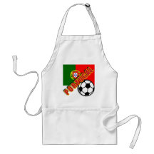 PORTUGAL World Soccer Fan Tshirts Aprons