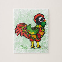 Portuguese Barcelos Rooster Jigsaw Puzzles