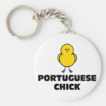 Portuguese Chick Key Chains