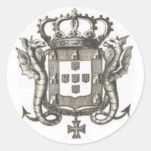 Portuguese crest stickers