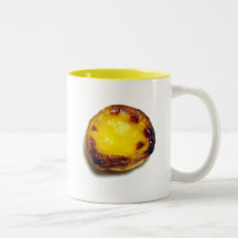 Portuguese custard tart mugs
