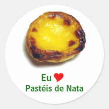 Portuguese custard tart sticker