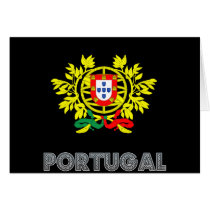 Portuguese Emblem Greeting Card
