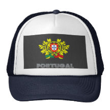 Portuguese Emblem Mesh Hats
