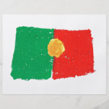 Portuguese Flag Custom Flyer
