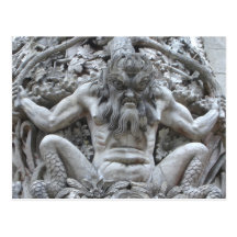 Portuguese Gargoyle ~ postcard