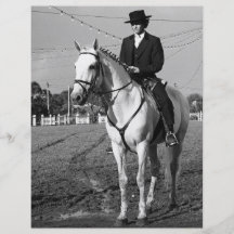 Portuguese horse rider flyer