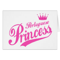 Portuguese Princess Card