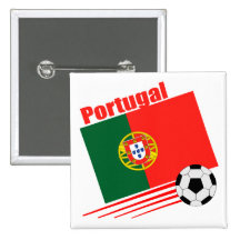 Portuguese Soccer Team Pins