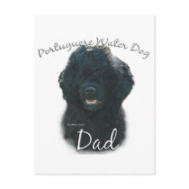 Portuguese Water Dog Dad 2 Postcard