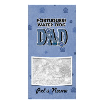 Portuguese Water Dog DAD Photo Cards