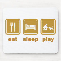 Portuguese Water Dog Mouse Pads