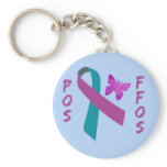 POS-FFOS Suicide Survivors Ribbon & Butterfly keychains