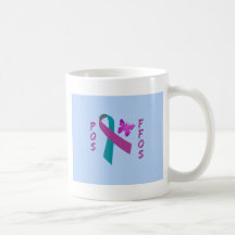 POS-FFOS Suicide Survivors Ribbon & Butterfly Coffee Mug