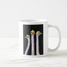 Posers, "Posers", By Leah Saulnier  paintingman... Coffee Mugs
